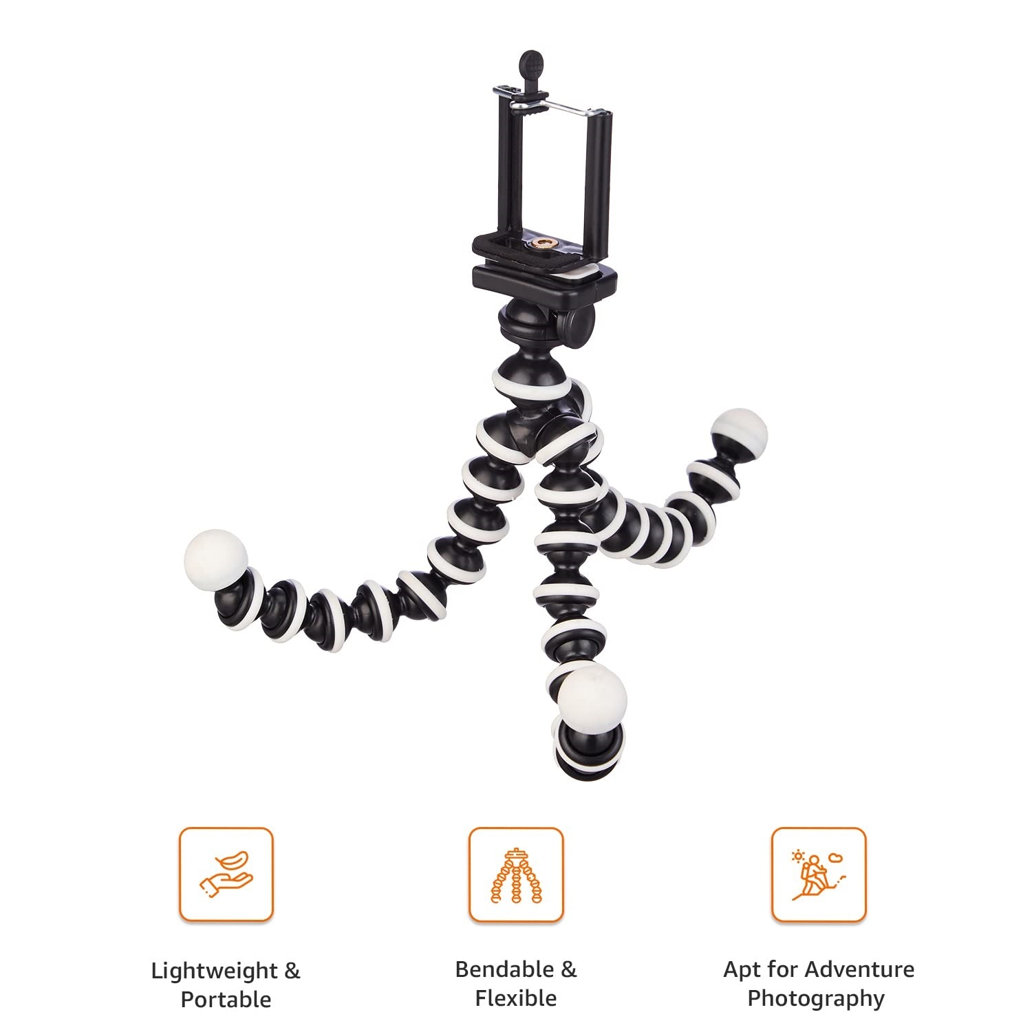 Gorilla Mini Tripod Stand For Mobile Phones With Phone Mount Flexible Gorilla Stand For Dslr Action Camera