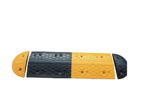 Black And Yellow Rubber Speed Breakers