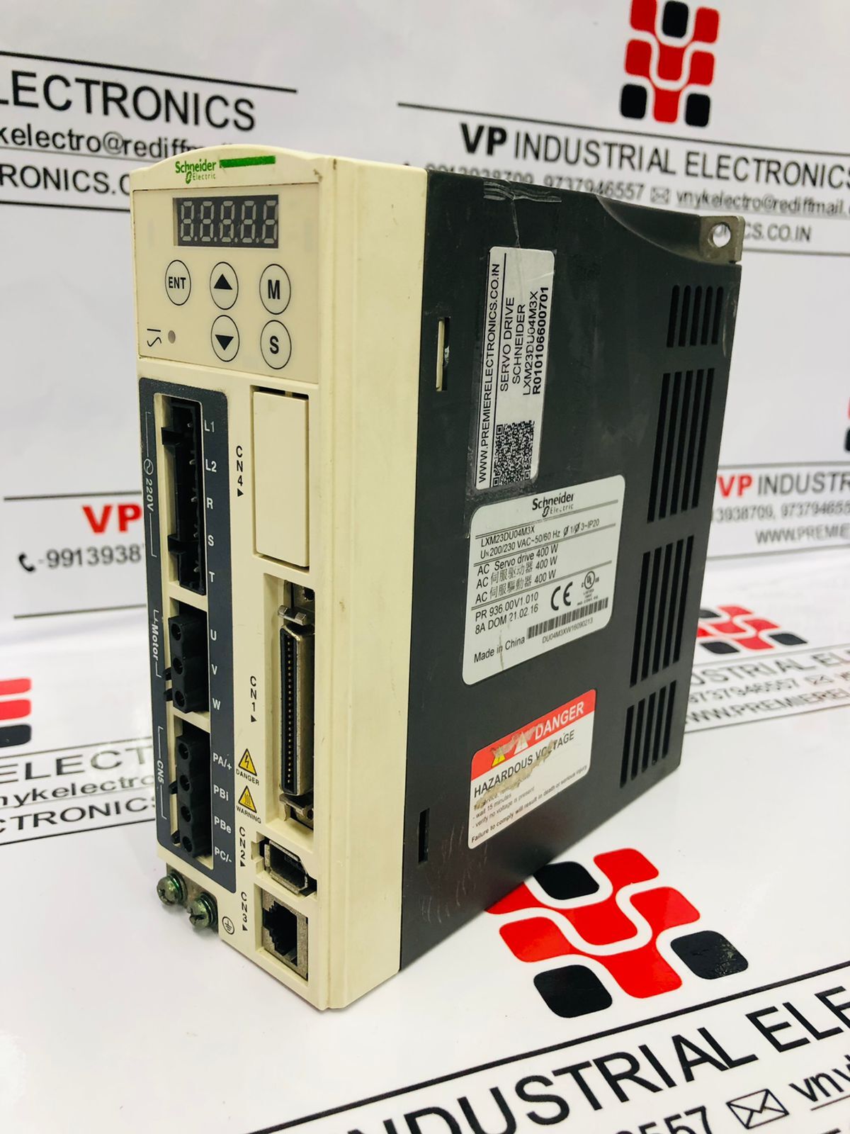 Schneider Servo Drive Lxm23duo4m3x 400watt 200volt - Application: Industrial