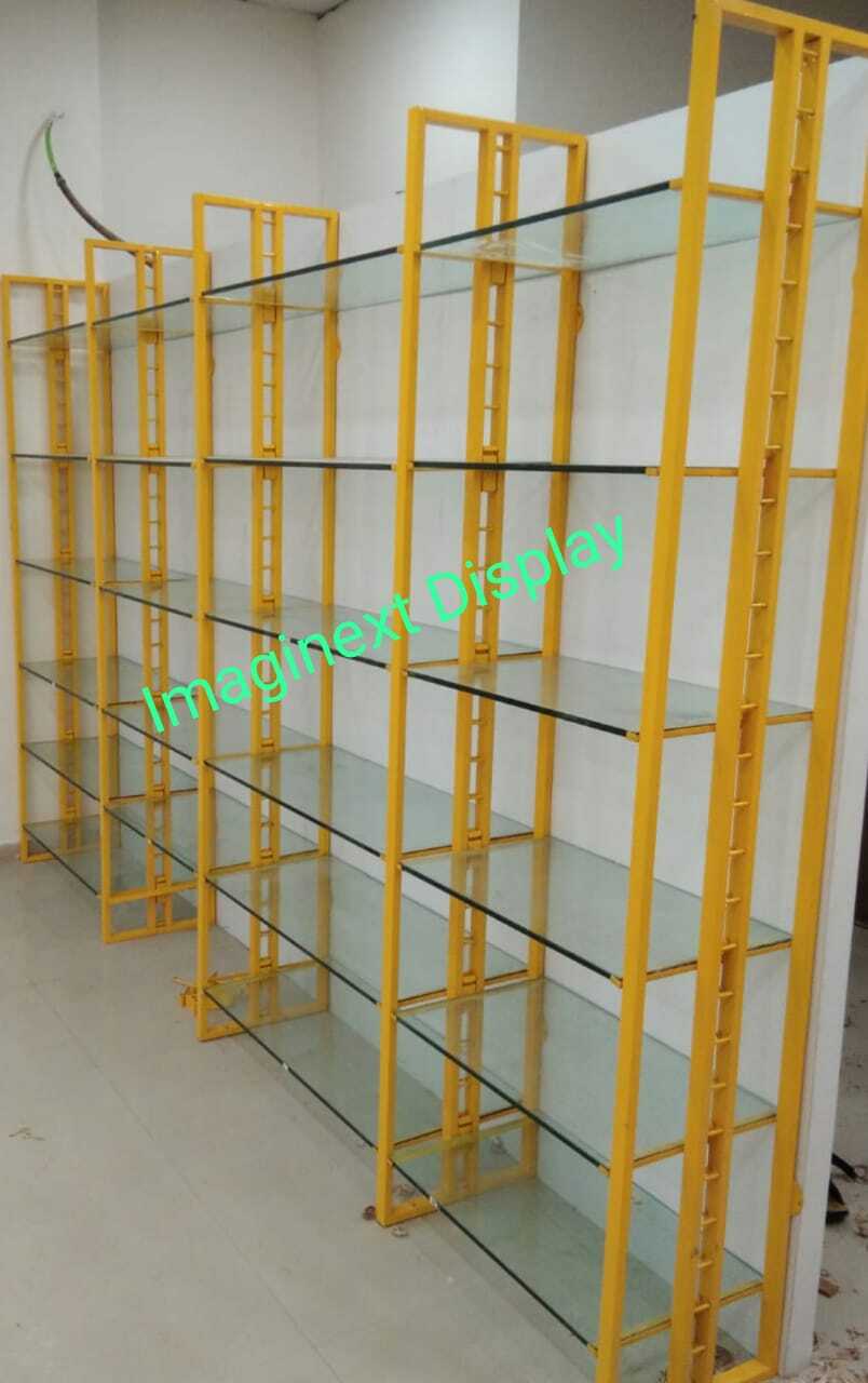 Gray Garment Display Rack