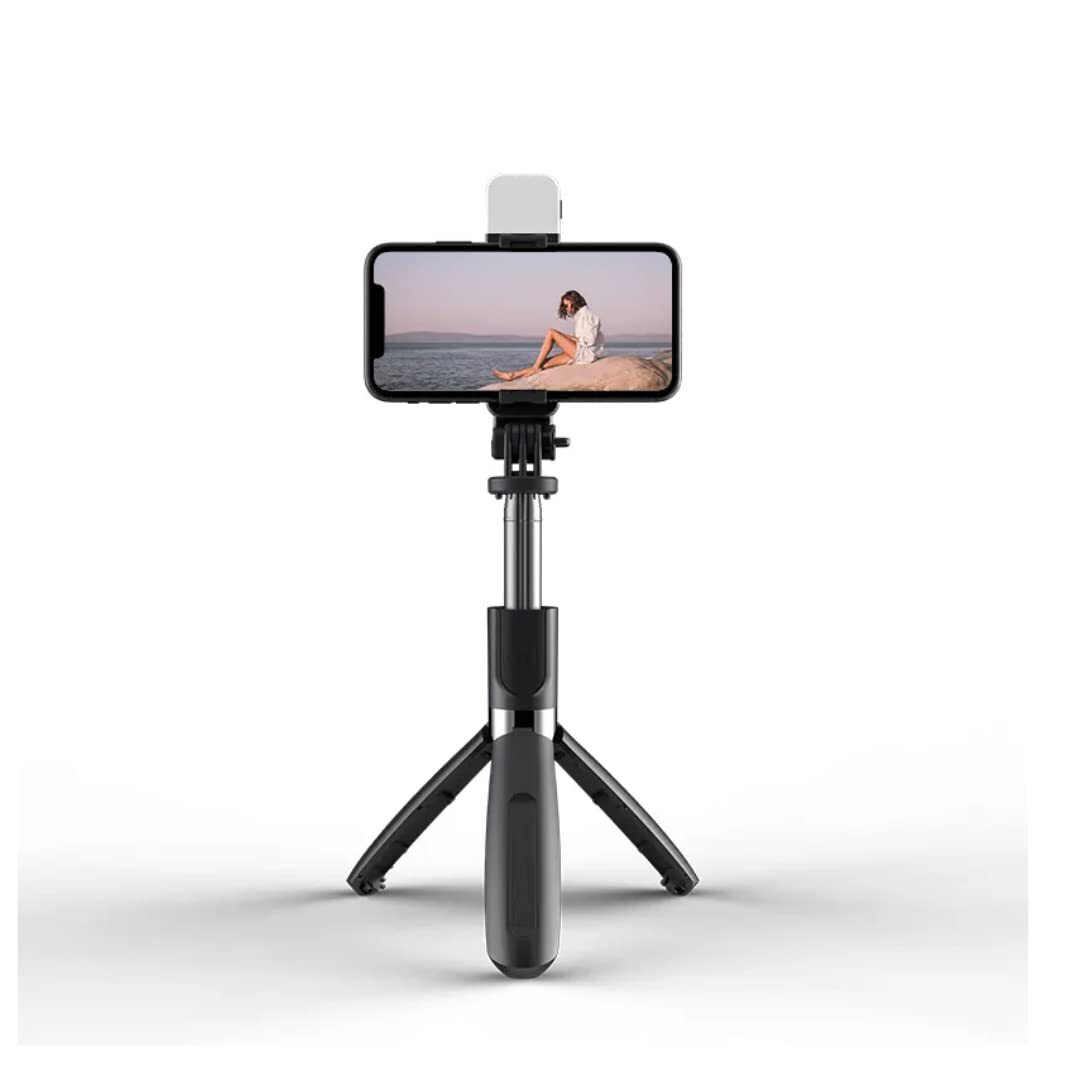 R1s Bluetooth Selfie Sticks With Remote 3 In 1 Multifunctional Selfie Stick Tripod Stand Compatible With All Phones