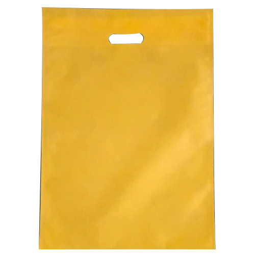 5 kg Non Woven D Cut Bag - Non Woven Material, Versatile Size for Shopping, Embossed Textured Surface, with Easy Carry Handle
