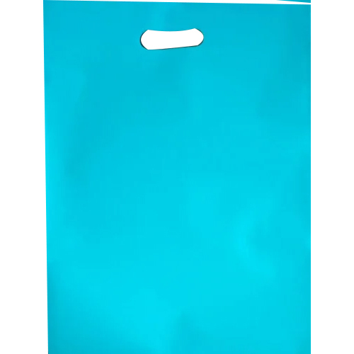 Blue D Cut Non Woven Bag - Bag Size: 19X16 Inch