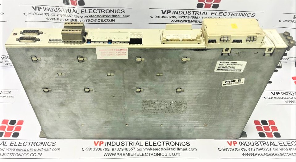Servo Drive Siemens Simodrive 2 X 8a 415v 6sn1123-1ab00-0ha0 - Application: Industrial