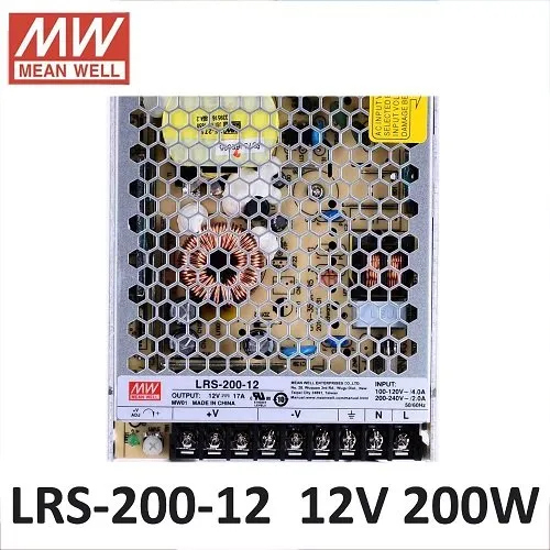 Meanwell Smps Lrs-200-12 Application: Industrial Automation