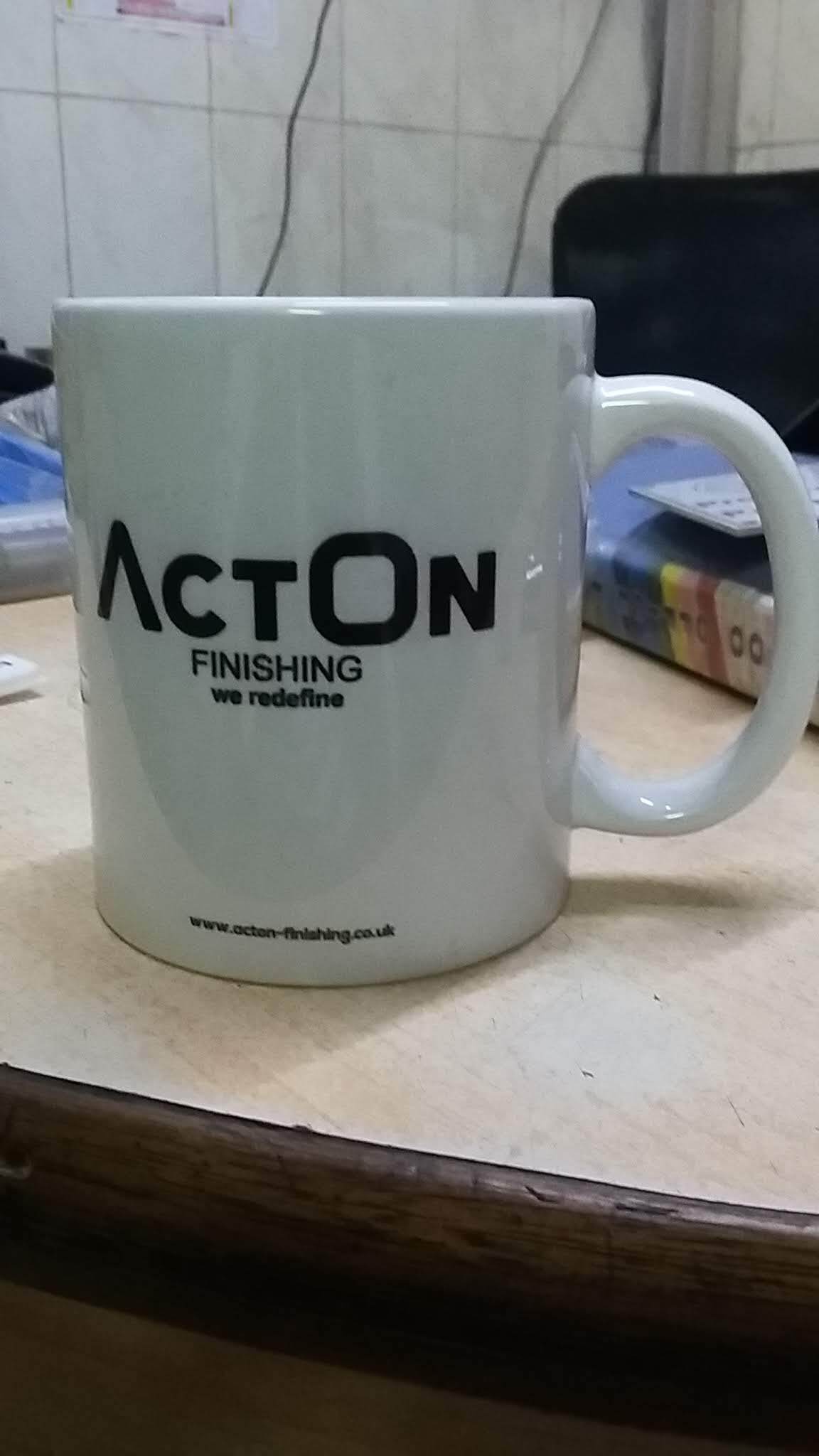 Customized Printed Mug - Color: White