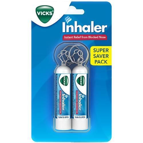 Vicks Inhaler Super Saver Pack (0.5ml Each) General Medicines