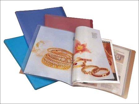 Catalog Covers - PVC A4-A3 Blue, 150-250 Micron | Durable Protection, Clear Visibility, Easy Handling, Professional Look