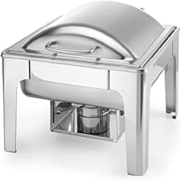 Hotel Restaurant Stainless Steel Gold/silver Chafing Dish Warranty: Yes