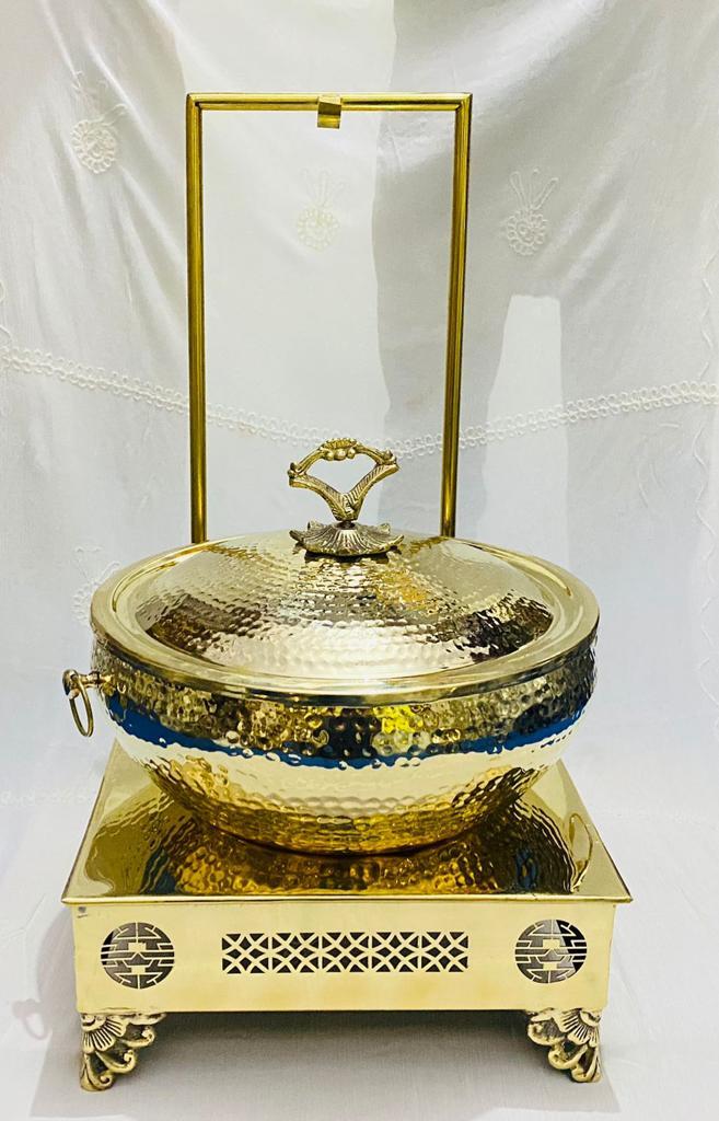 Hotel Restaurant Stainless Steel Gold/silver Chafing Dish Warranty: Yes