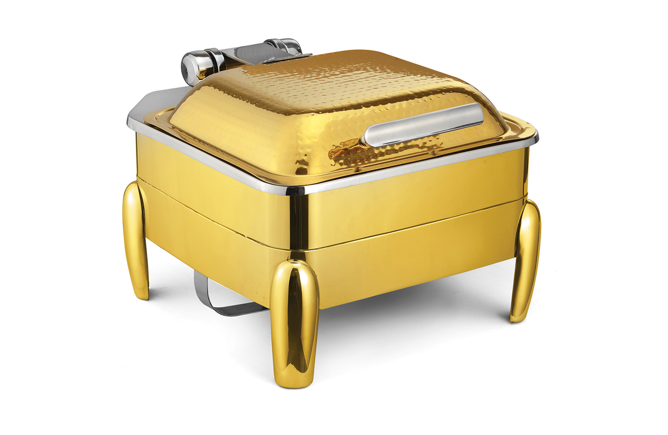 Chafing Dish Buffet Set Professional Chaffing Server Set Warranty: Yes