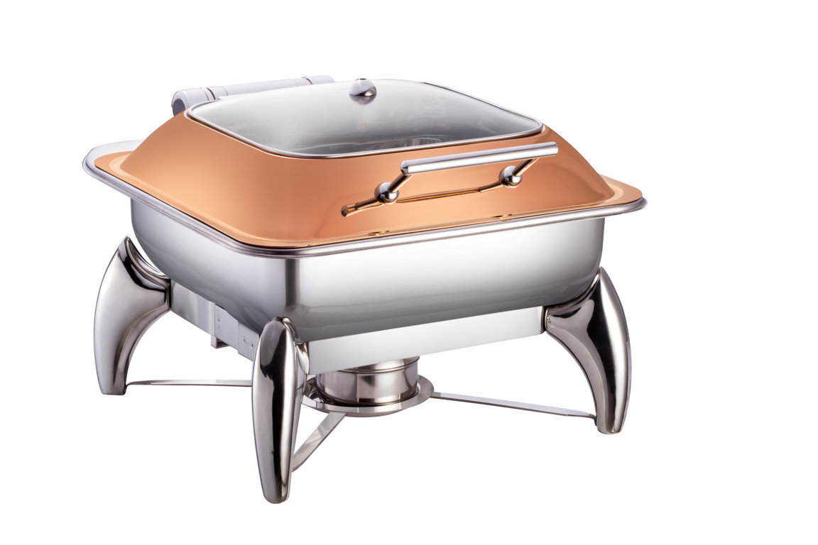 Chafing Dish Buffet Set Professional Chaffing Server Set Warranty: Yes