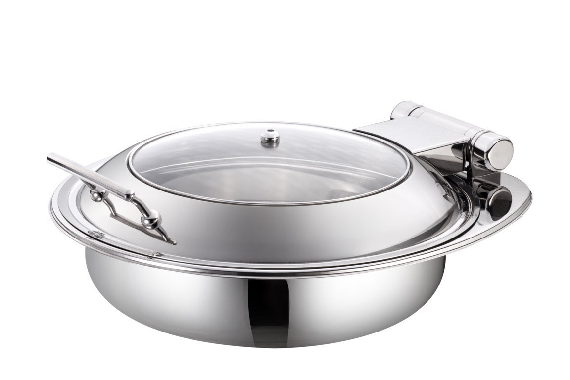 Luxury Golden And Sliver Banquet Stainless Steel Food Warmer Used Chafing Dishes