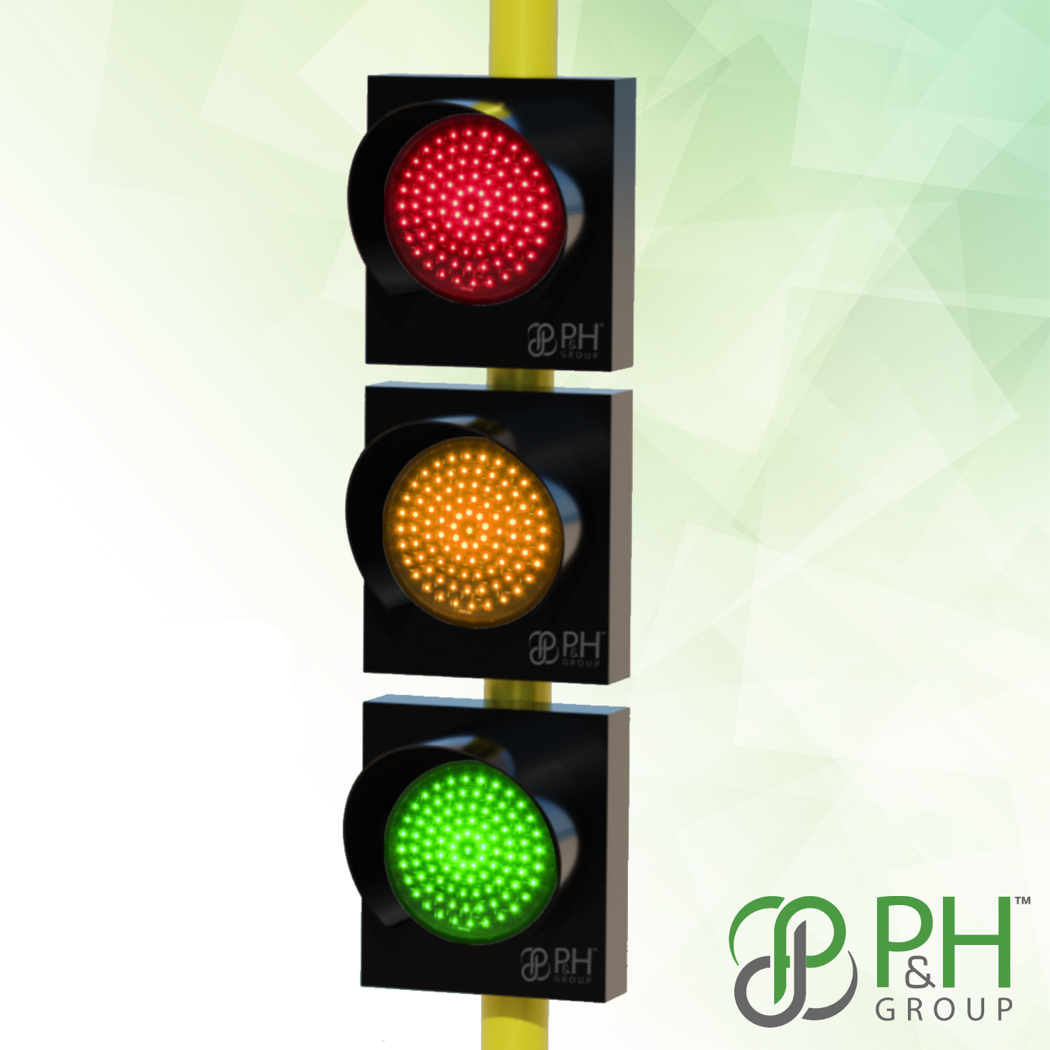 Yellow Solar Traffic Blinker Light - Ms Material, 330cdr Meter Dimensions | 5w Maximum Power, 6ah Lifepo4 Battery, 280leds, Automatic Switch, 5-year Warranty