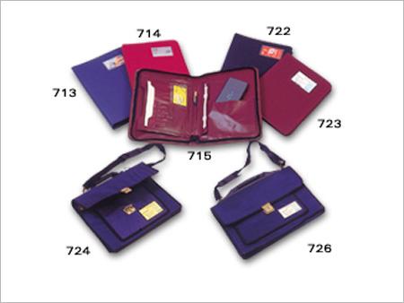 Executive Stitched Bags - Polyester 10x7x2 Inches, Navy Blue | Multiple Compartments, Durable Material, Zipper Closure, Shoulder Strap, Customizable Label