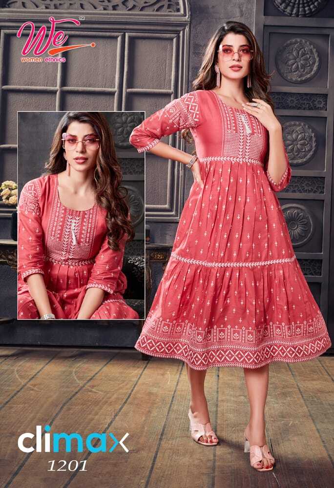 Mall Cotton Flare Kurtis - Cotton Fabric, Sizes L-xxl, Printed Design | Trendy 3-4th Sleeve, Perfect For All Seasons