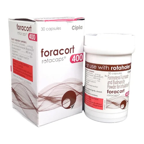 400mg Foracort Rotacaps Capsules - Drug Type: General Medicines