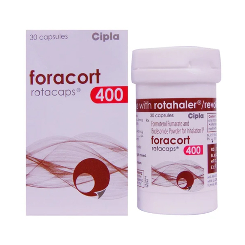 400mg Foracort Rotacaps Capsules - Drug Type: General Medicines