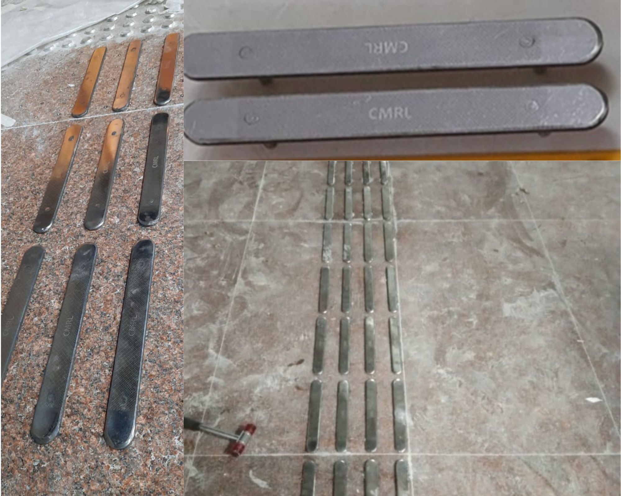 Ss Tactile Strip - Color: Silver