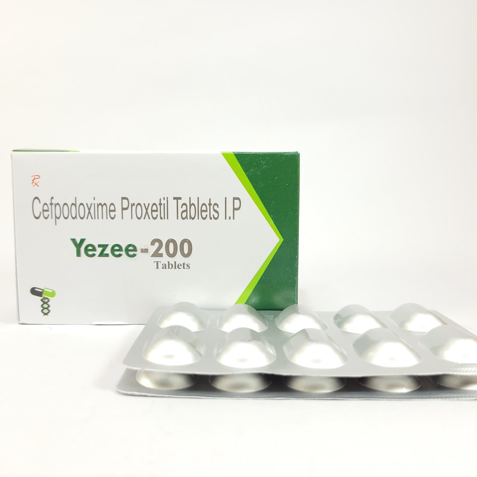 Yezee 200 - Cefpodoxime 200mg | Broad-spectrum Anti-bacterial Action, Effective Against Multiple Infections