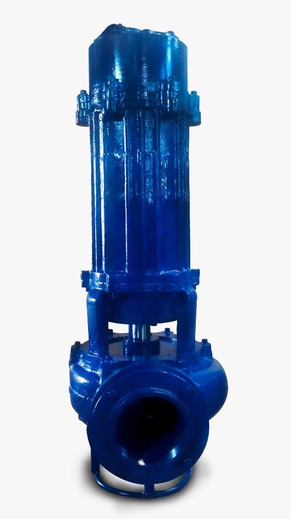 Heavy Sludge Pump - Ss410, 6 Mtr To 30 Mtr Head Size, Blue | Low Pressure, Separate Motor Design, Mechanical And Gland Rope Seals, 500-4000 Lpm Flow Rate, Versatile Horizontal And Vertical Use