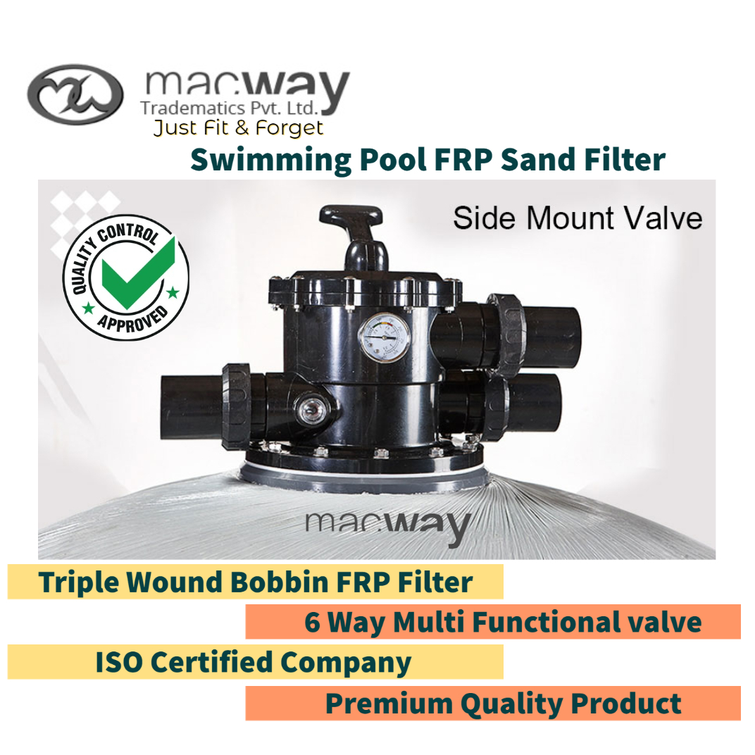 Green / Blue / Grey Swimming Pool Filter And Pump System