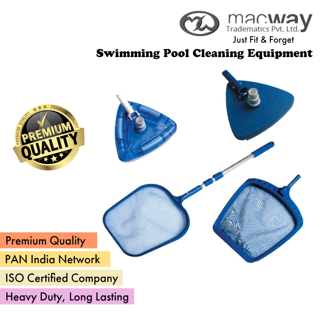 Swimming Pool Cleaning Equipment - Plastic, Various Sizes, Green/blue/grey | 220v Power Supply, 1-year Warranty, Generic Shape, Effective Cleaning Tool