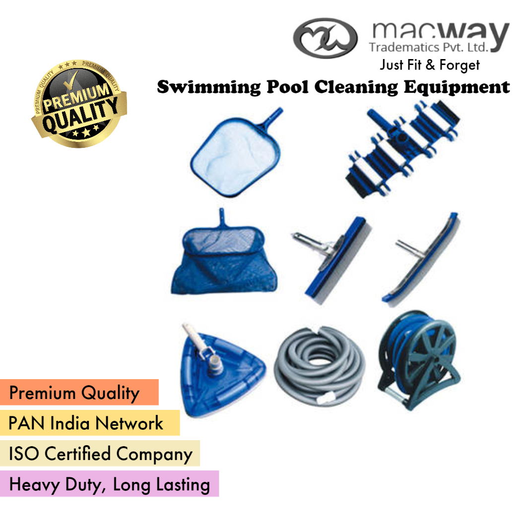 Swimming Pool Cleaning Equipment - Plastic, Various Sizes, Green/blue/grey | 220v Power Supply, 1-year Warranty, Generic Shape, Effective Cleaning Tool