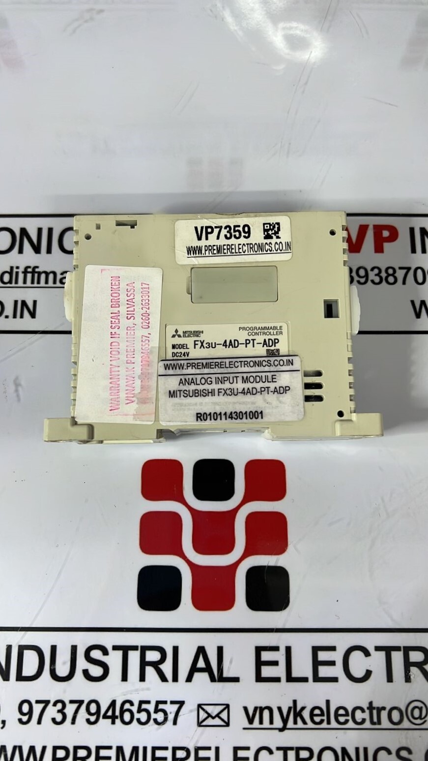 Mitsubishi Analog Input Module Fx3u-4ad-pt-adp