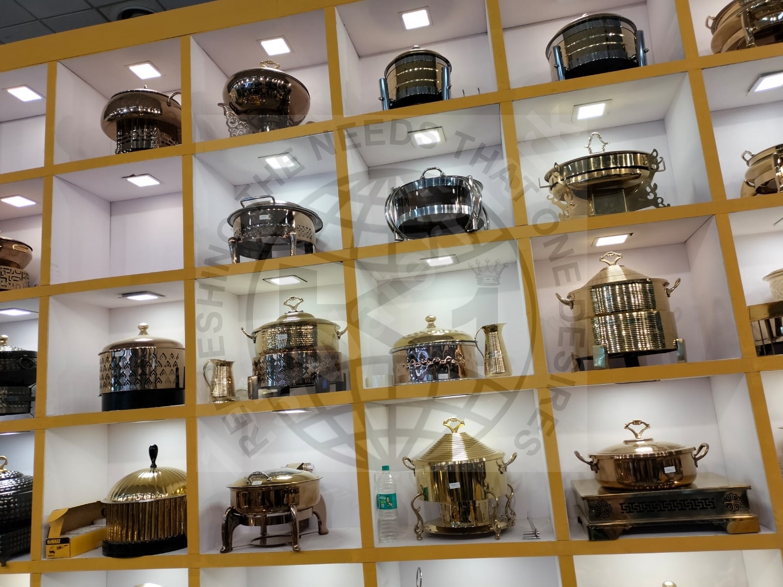 Golden Chafing Dish Gold Chafing Dish Luxury Food Warmers Commercial Stainless Steel Buffet Stove Chafing Dish Restaurant