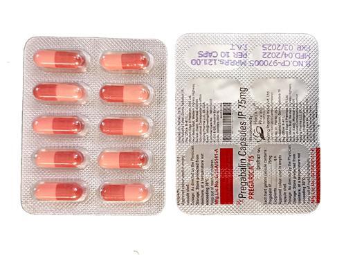 75mg Pregabalin Capsule General Medicines