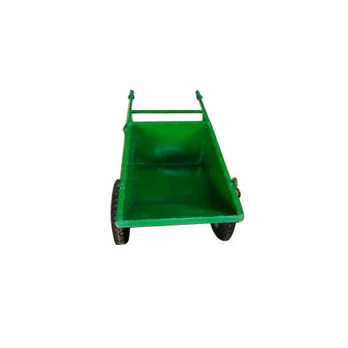 Iron Hand Double Wheel Barrow Trolley