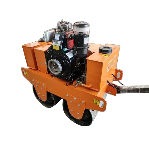 वाइब्रेटरी डबल ड्रम रोलर