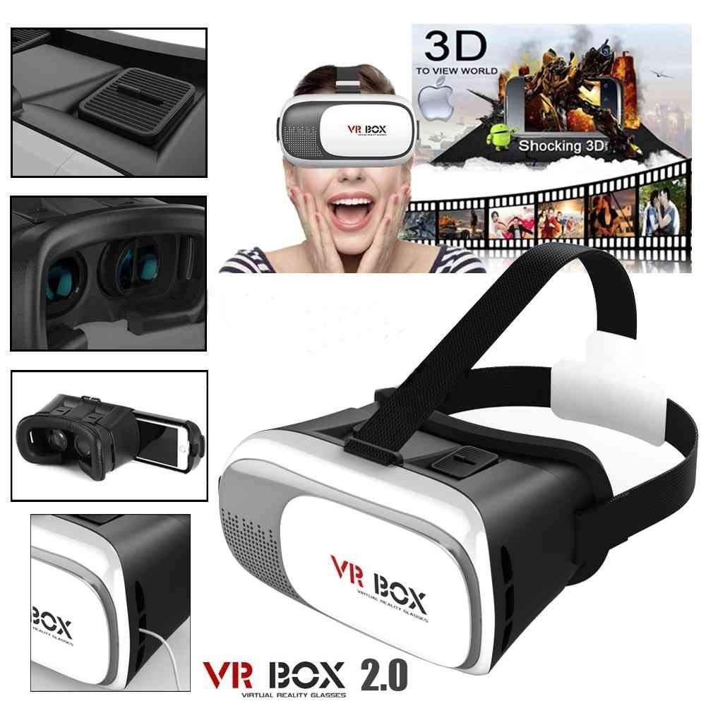 3d Vr Box Virtual Reality Glasses Body Material: Plastic