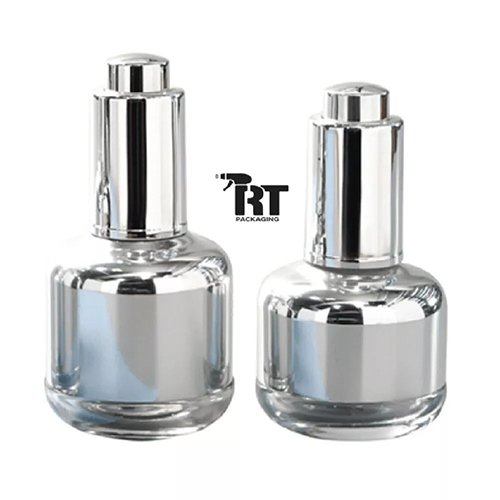 सिल्वर मेटल शेल बॉटल