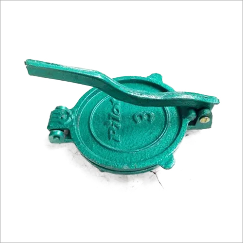 Cast Iron Puri Press Machine - Color: Green