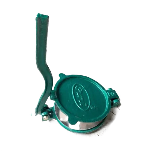 Cast Iron Puri Press Machine - Color: Green