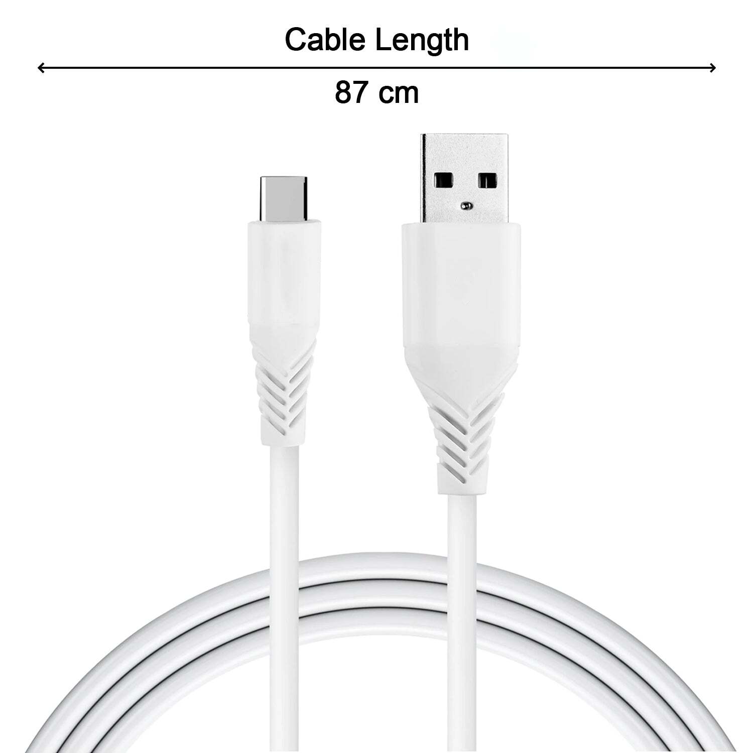 Type C Rapid Quick Dash Fast Charging Cable (6053) Body Material: Plastic