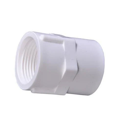 Upvc Pipe Fittings - White, Different Sizes | Round Shape, Industrial Use, New Condition