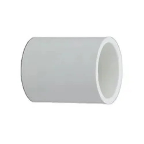 Upvc Reducer Coupler - Durable Upvc Material, Different Size Compatibility, White Color | Leak-proof Connection, Effortless Installation, High Chemical Resistance