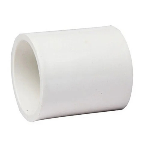Upvc Reducer Coupler - Durable Upvc Material, Different Size Compatibility, White Color | Leak-proof Connection, Effortless Installation, High Chemical Resistance