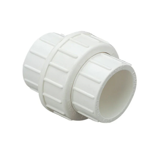 Upvc Plain Union - White, Round Shape, 1-20 Mm Thickness | Versatile Sizes Available