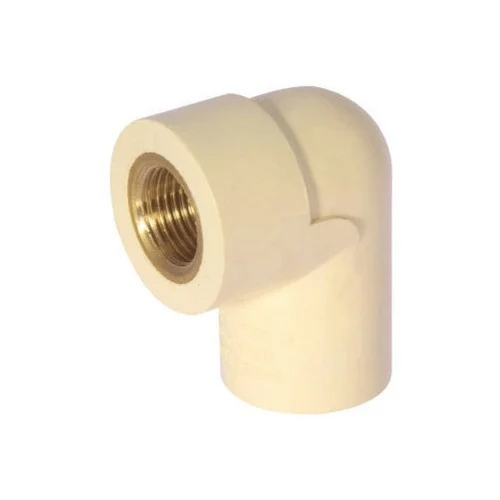 3 4x1 2 Cpvc Brass Elbow - Cpvc Material, 3/4"x1/2" Dimensions, White Color | Durable, Corrosion Resistant, Leak Proof Connections