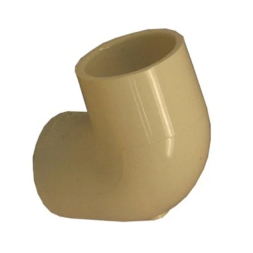 Cpvc Plain Elbow - Dull White, Different Sizes | Round Shape, Durable Cpvc Material For Industrial Use