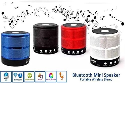 Ws-887 Mini Bluetooth Speaker Mini Bluetooth Sound Box Wireless Portable Bluetooth Speaker Tf-card Supported