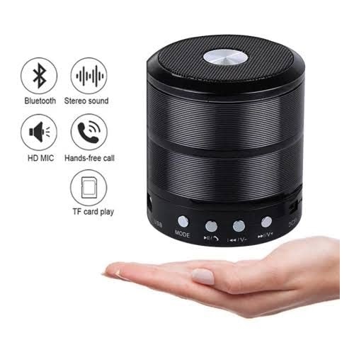Ws-887 Mini Bluetooth Speaker Mini Bluetooth Sound Box Wireless Portable Bluetooth Speaker Tf-card Supported