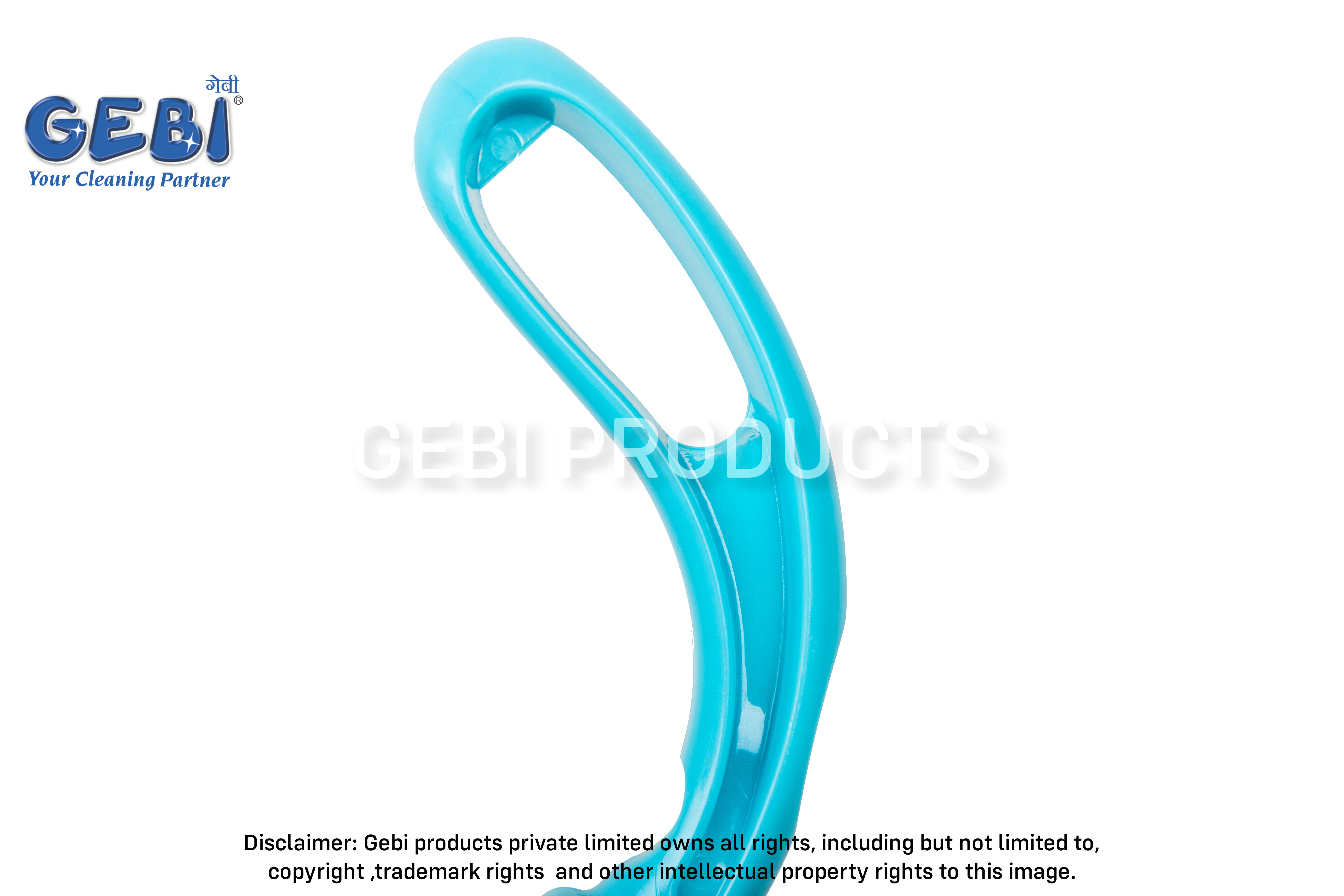 Sink Cleaning Flexi Bristles Brush - Pp Virgin Plastic Material, Blue Color | Classic Design, Scrapper For Tough Stains, Comfortable Hold, Flexible Bristles, Compact And Durable, Provision For Hanging
