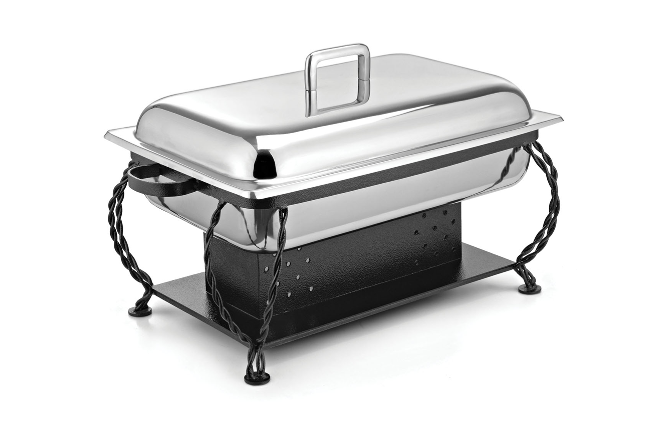 Silver Commercial Buffet Equipment Stainless Steel Chafing Dish