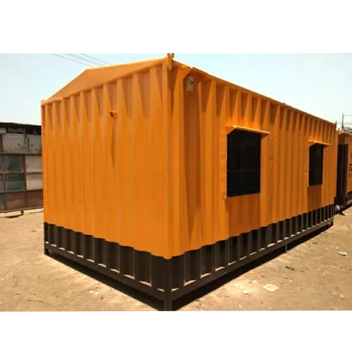 Modular Portable Office Cabin - Steel Structure, Pvc Sliding Windows , Pvc Door For Enhanced Durability And Versatility