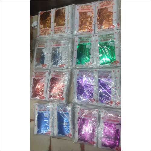 Decorative Foil Curtain Balloons